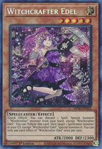 Witchcrafter Edel [MP20-EN222] Prismatic Secret Rare | Play N Trade Winnipeg