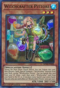 Witchcrafter Pittore [MP20-EN220] Ultra Rare | Play N Trade Winnipeg