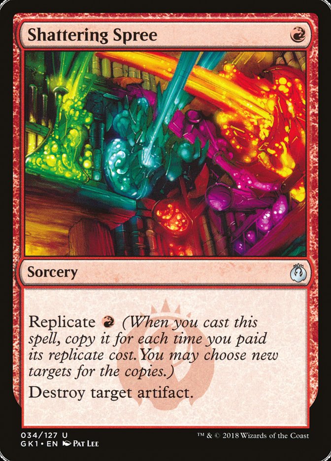 Shattering Spree [Guilds of Ravnica Guild Kit] | Play N Trade Winnipeg