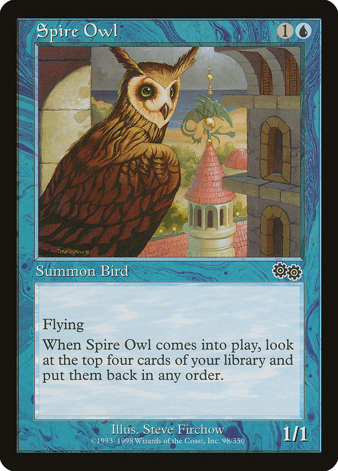 Spire Owl [Urza's Saga] | Play N Trade Winnipeg