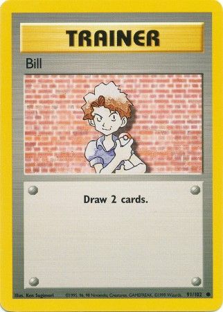 Bill (91/102) [Base Set Unlimited] | Play N Trade Winnipeg