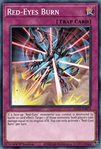 Red-Eyes Burn [DLCS-EN072] Common | Play N Trade Winnipeg