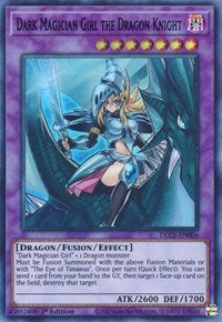 Dark Magician Girl the Dragon Knight (Green) [DLCS-EN006] Ultra Rare | Play N Trade Winnipeg