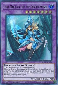 Dark Magician Girl the Dragon Knight (Purple) [DLCS-EN006] Ultra Rare | Play N Trade Winnipeg