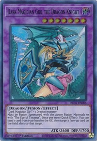 Dark Magician Girl the Dragon Knight (Alternate Art) (Green) [DLCS-EN006] Ultra Rare | Play N Trade Winnipeg