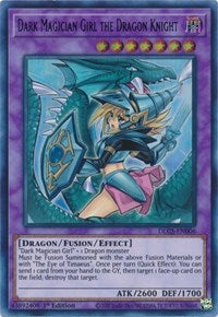 Dark Magician Girl the Dragon Knight (Alternate Art) (Purple) [DLCS-EN006] Ultra Rare | Play N Trade Winnipeg