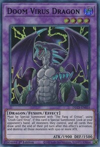 Doom Virus Dragon (Green) [DLCS-EN055] Ultra Rare | Play N Trade Winnipeg