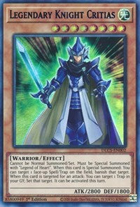 Legendary Knight Critias (Purple) [DLCS-EN002] Ultra Rare | Play N Trade Winnipeg