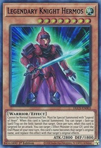 Legendary Knight Hermos (Purple) [DLCS-EN003] Ultra Rare | Play N Trade Winnipeg