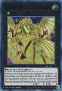 Number 100: Numeron Dragon (Green) [DLCS-EN117] Ultra Rare | Play N Trade Winnipeg