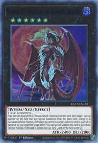 Number 24: Dragulas the Vampiric Dragon (Blue) [DLCS-EN118] Ultra Rare | Play N Trade Winnipeg