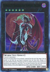 Number 24: Dragulas the Vampiric Dragon (Green) [DLCS-EN118] Ultra Rare | Play N Trade Winnipeg