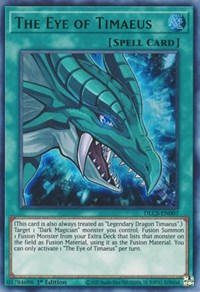 The Eye of Timaeus (Green) [DLCS-EN007] Ultra Rare | Play N Trade Winnipeg