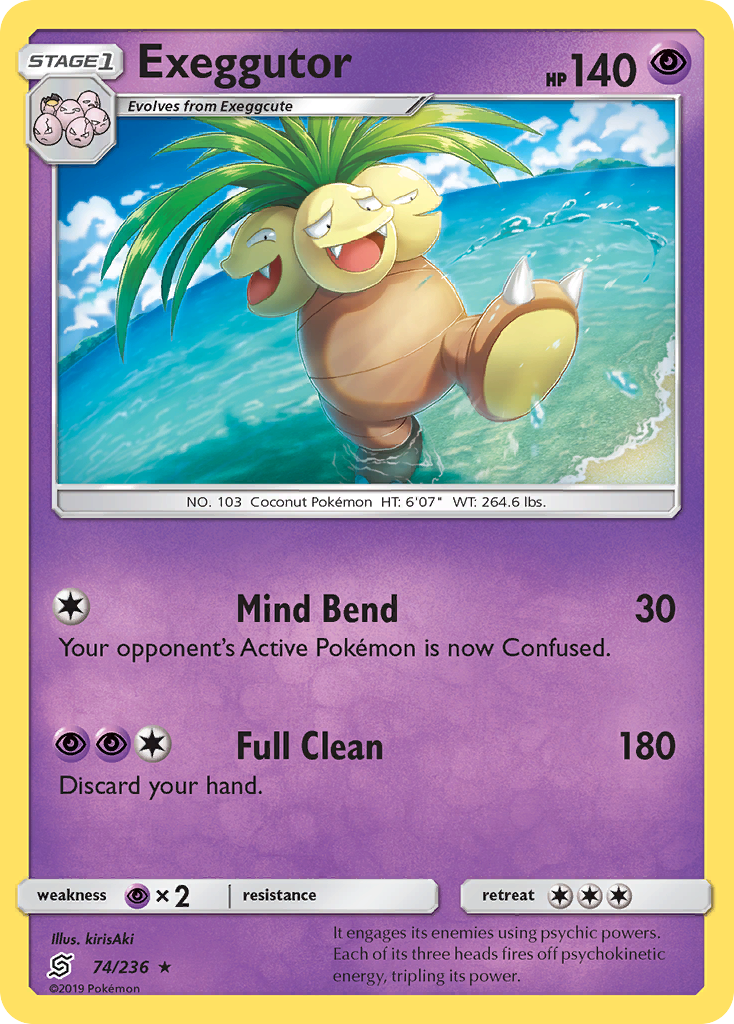 Exeggutor (74/236) [Sun & Moon: Unified Minds] | Play N Trade Winnipeg