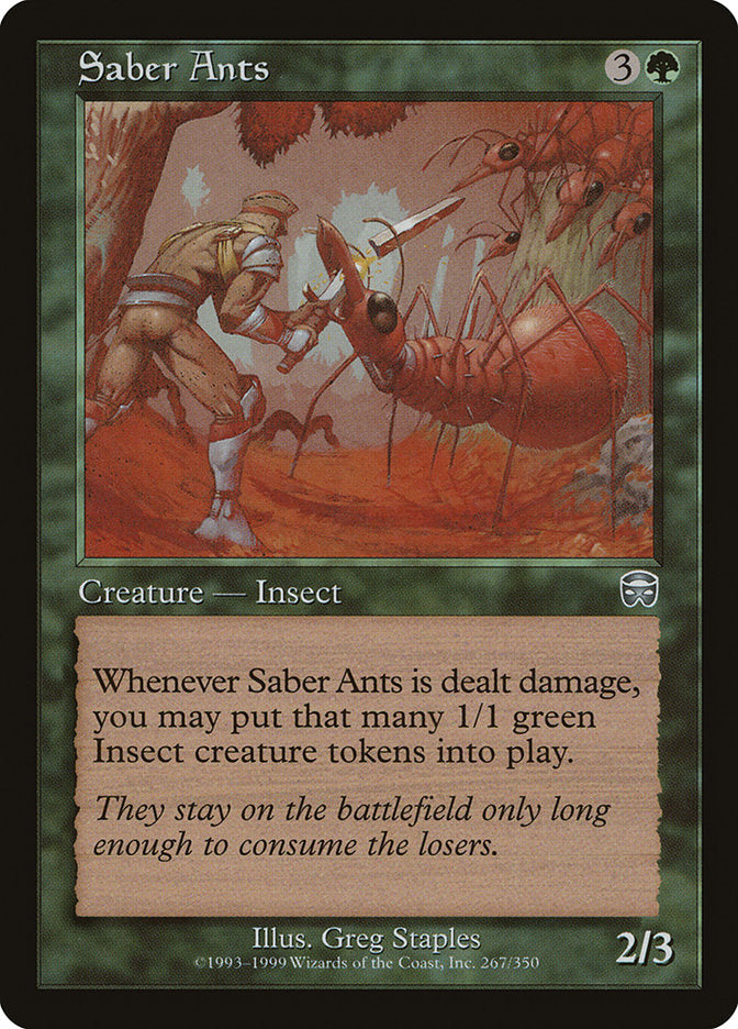 Saber Ants [Mercadian Masques] | Play N Trade Winnipeg