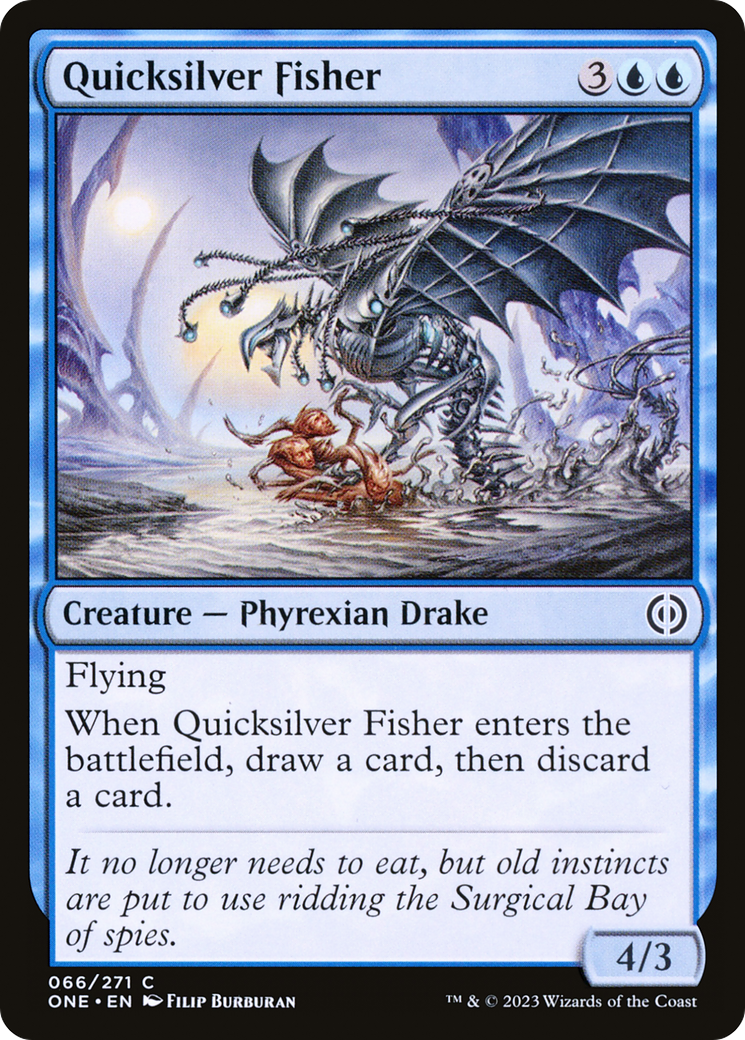 Quicksilver Fisher [Phyrexia: All Will Be One] | Play N Trade Winnipeg