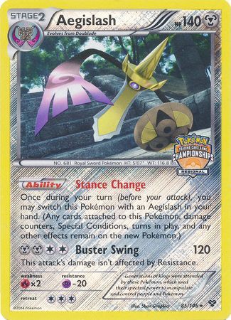 Aegislash (85/146) (Regional Championship Promo) [XY: Base Set] | Play N Trade Winnipeg