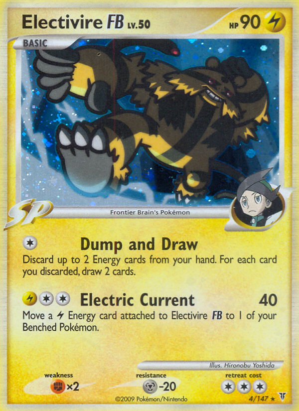 Electivire FB (4/147) [Platinum: Supreme Victors] | Play N Trade Winnipeg