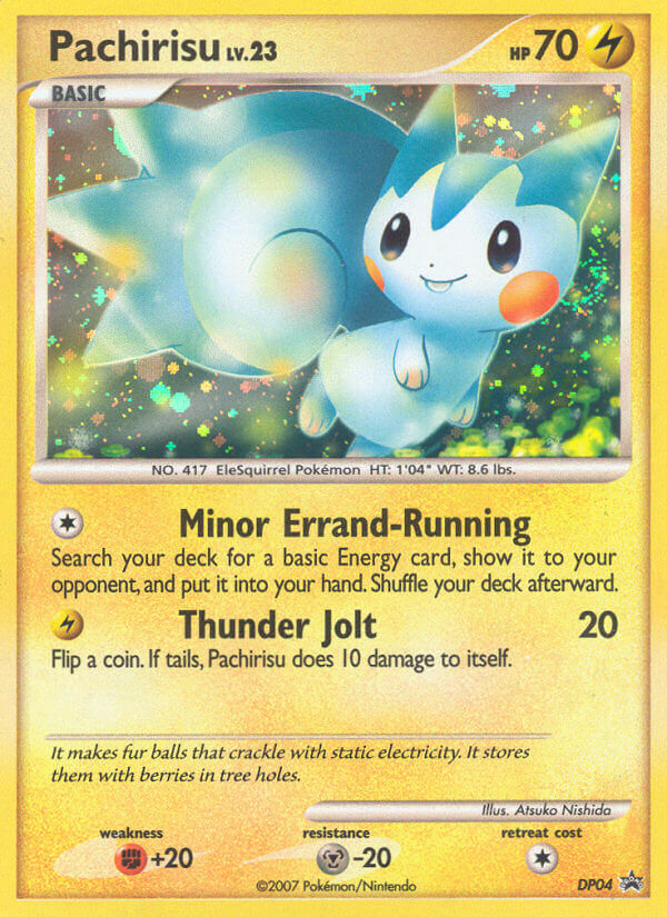 Pachirisu (DP04) [Diamond & Pearl: Black Star Promos] | Play N Trade Winnipeg