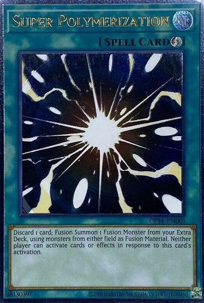 Super Polymerization [OP14-EN001] Ultimate Rare | Play N Trade Winnipeg