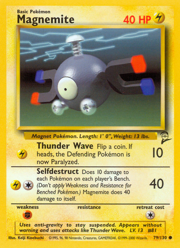 Magnemite (79/130) [Base Set 2] | Play N Trade Winnipeg