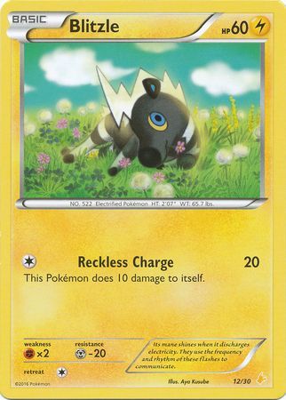 Blitzle (12/30) [XY: Trainer Kit 3 - Pikachu Libre] | Play N Trade Winnipeg