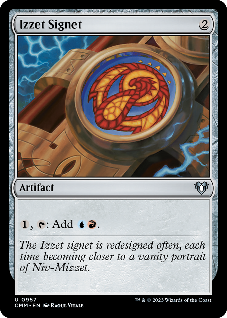 Izzet Signet [Commander Masters] | Play N Trade Winnipeg