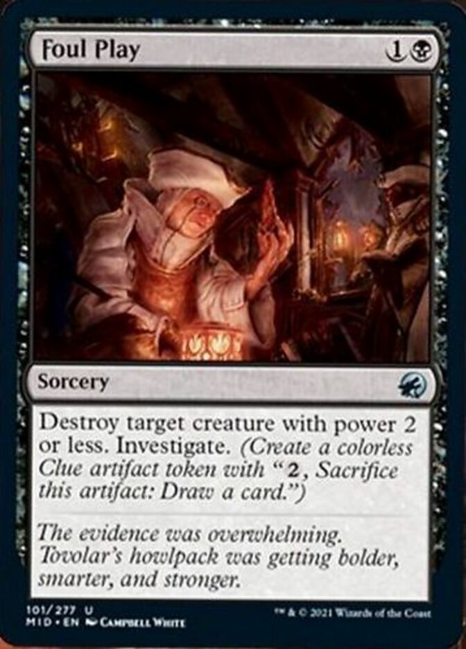 Foul Play [Innistrad: Midnight Hunt] | Play N Trade Winnipeg