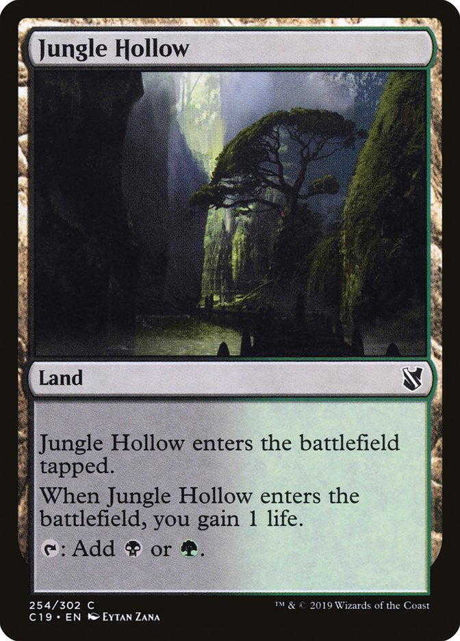 Jungle Hollow [Commander 2019] | Play N Trade Winnipeg