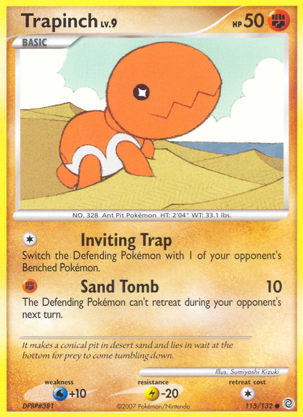 Trapinch (115/132) [Diamond & Pearl: Secret Wonders] | Play N Trade Winnipeg