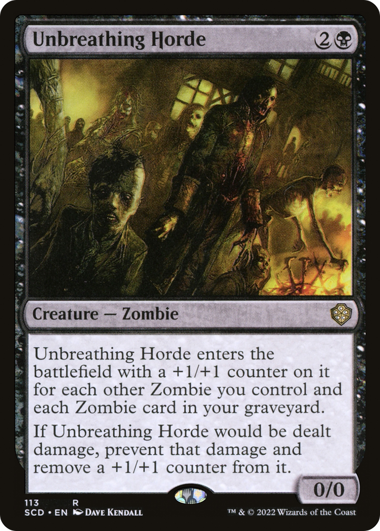 Unbreathing Horde [Starter Commander Decks] | Play N Trade Winnipeg