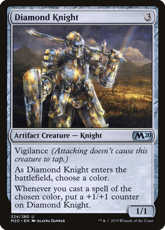 Diamond Knight [Core Set 2020] | Play N Trade Winnipeg