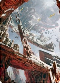 Mountain 3 Art Card [Zendikar Rising Art Series] | Play N Trade Winnipeg