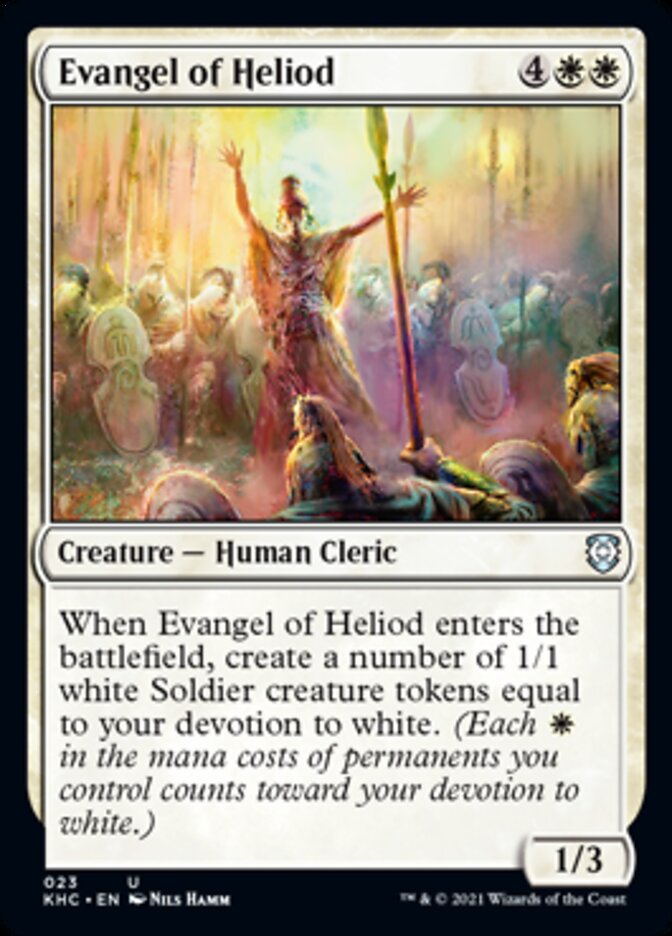 Evangel of Heliod [Kaldheim Commander] | Play N Trade Winnipeg