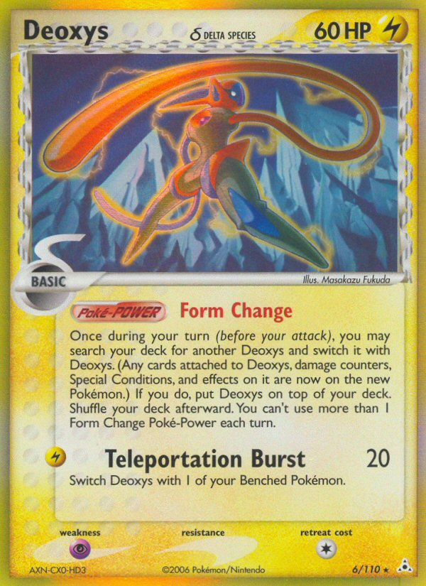 Deoxys (6/110) (Delta Species) [EX: Holon Phantoms] | Play N Trade Winnipeg