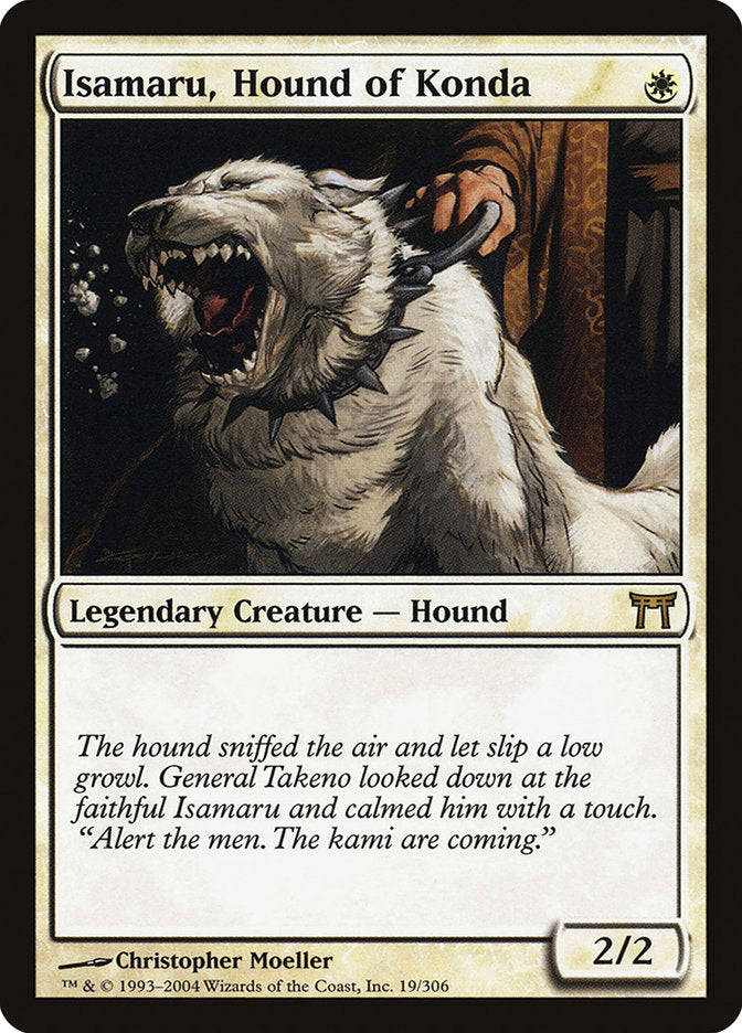 Isamaru, Hound of Konda [Champions of Kamigawa] | Play N Trade Winnipeg