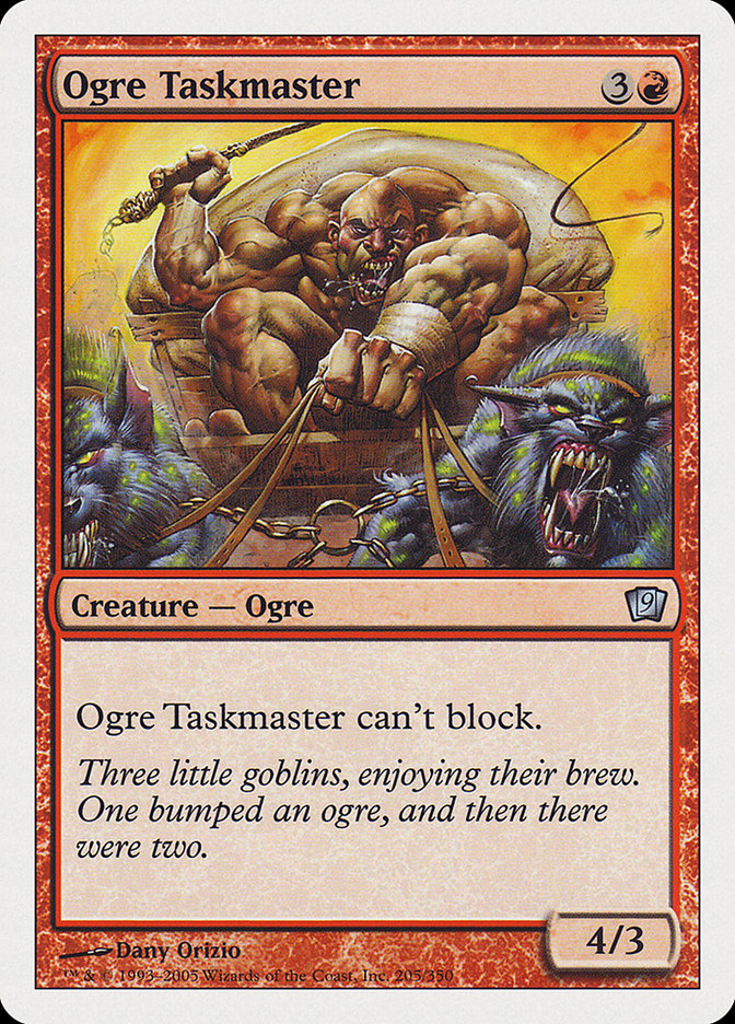 Ogre Taskmaster [Ninth Edition] | Play N Trade Winnipeg
