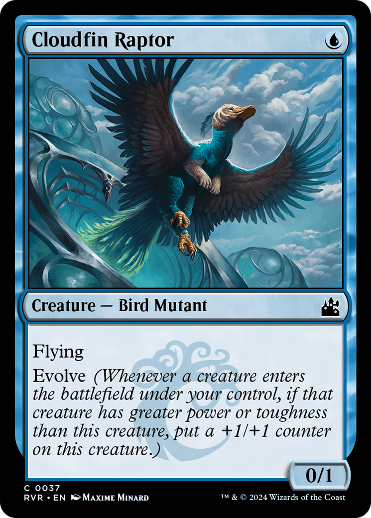 Cloudfin Raptor [Ravnica Remastered] | Play N Trade Winnipeg