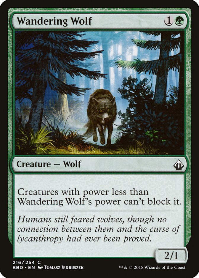 Wandering Wolf [Battlebond] | Play N Trade Winnipeg