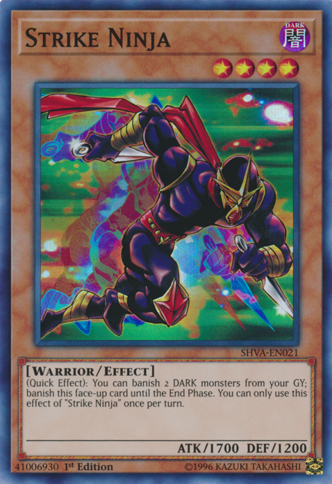 Strike Ninja [SHVA-EN021] Super Rare | Play N Trade Winnipeg