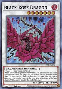 Black Rose Dragon (Blue) [LDS2-EN110] Ultra Rare | Play N Trade Winnipeg