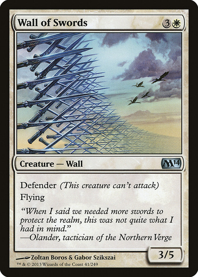 Wall of Swords [Magic 2014] | Play N Trade Winnipeg