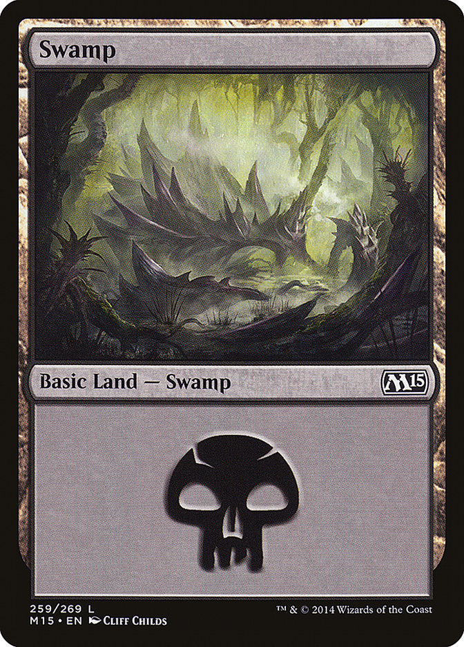 Swamp (259) [Magic 2015] | Play N Trade Winnipeg