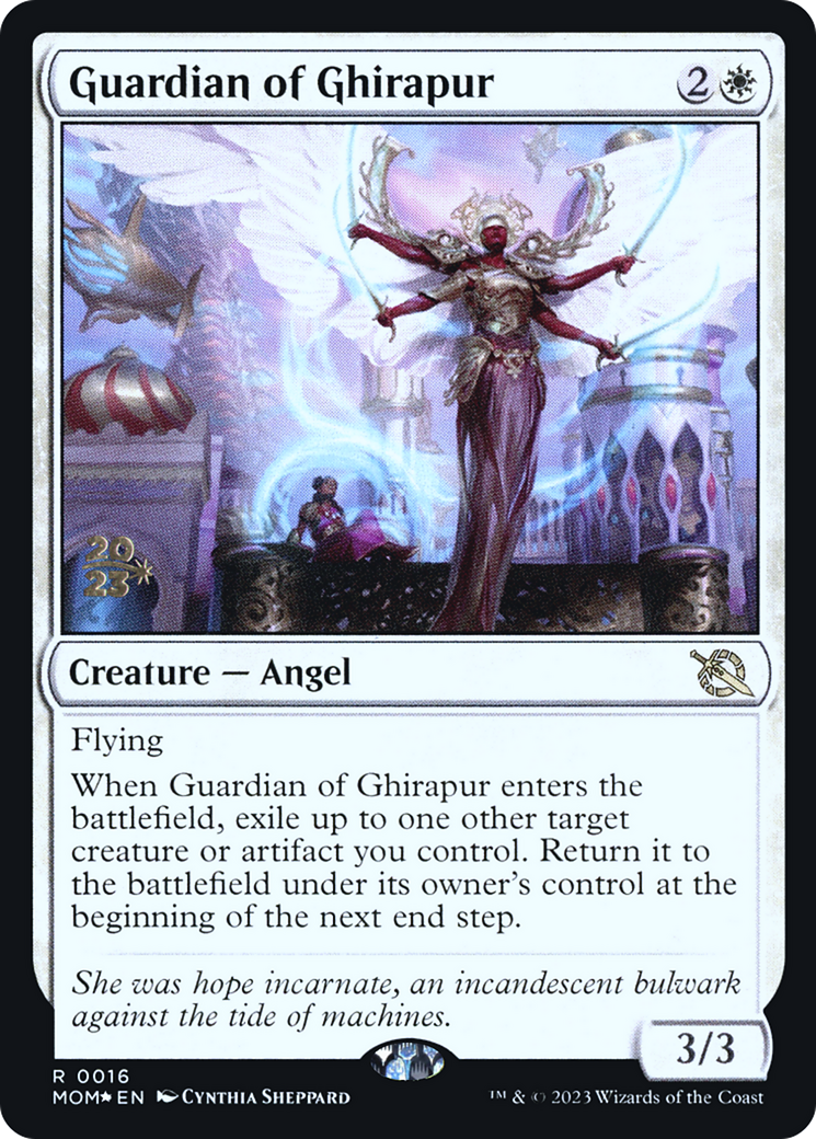 Guardian of Ghirapur [March of the Machine Prerelease Promos] | Play N Trade Winnipeg