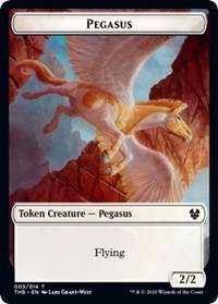 Pegasus // Wall Double-sided Token (Challenger 2021) [Unique and Miscellaneous Promos] | Play N Trade Winnipeg