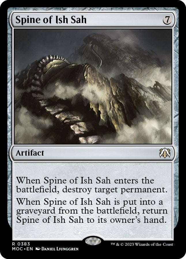 Spine of Ish Sah [March of the Machine Commander] | Play N Trade Winnipeg