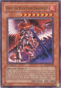 Horus the Black Flame Dragon LV8 [SOD-EN008] Ultra Rare | Play N Trade Winnipeg