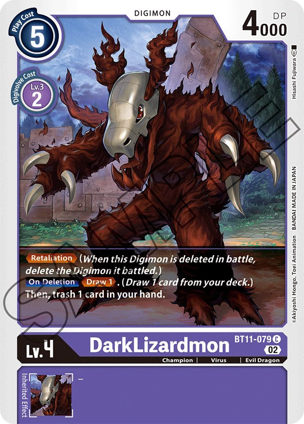 DarkLizardmon [BT11-079] [Dimensional Phase] | Play N Trade Winnipeg