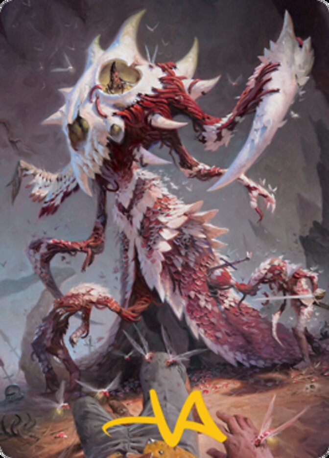 Grist, the Hunger Tide Art Card (56) (Gold-Stamped Signature) [Modern Horizons 2 Art Series] | Play N Trade Winnipeg