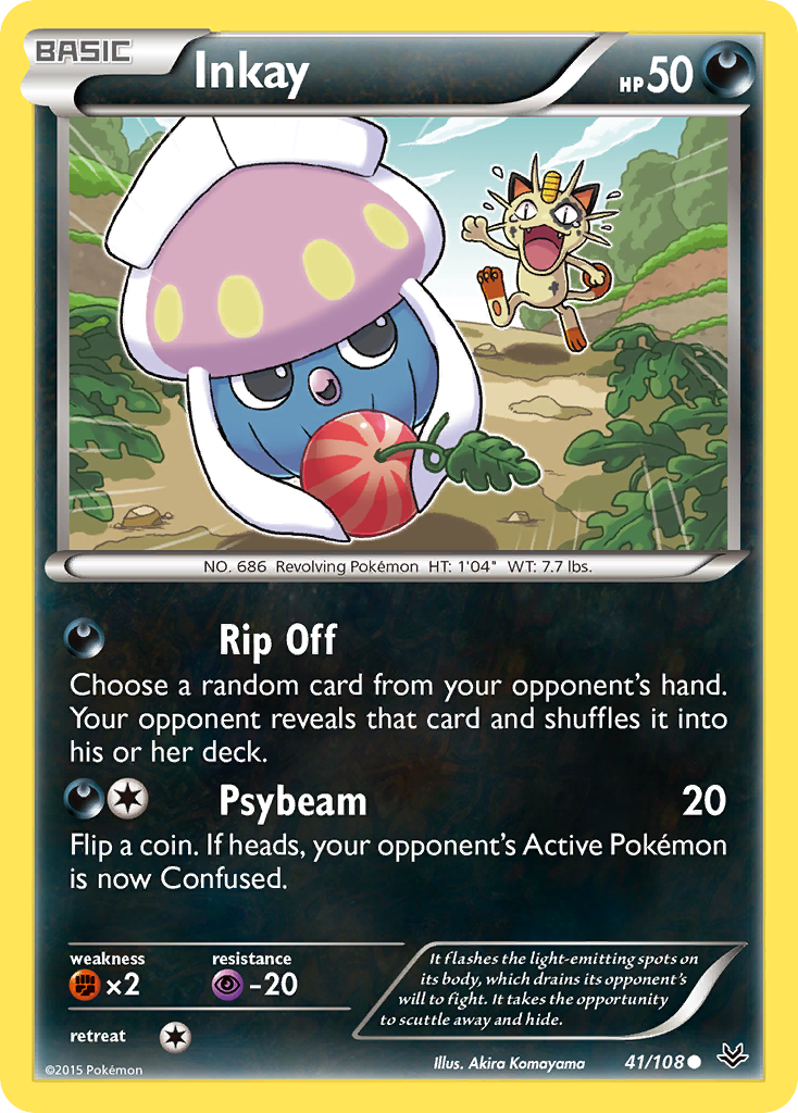 Inkay (41/108) [XY: Roaring Skies] | Play N Trade Winnipeg